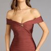 Silvia Off-The-Shoulder Formal Dress