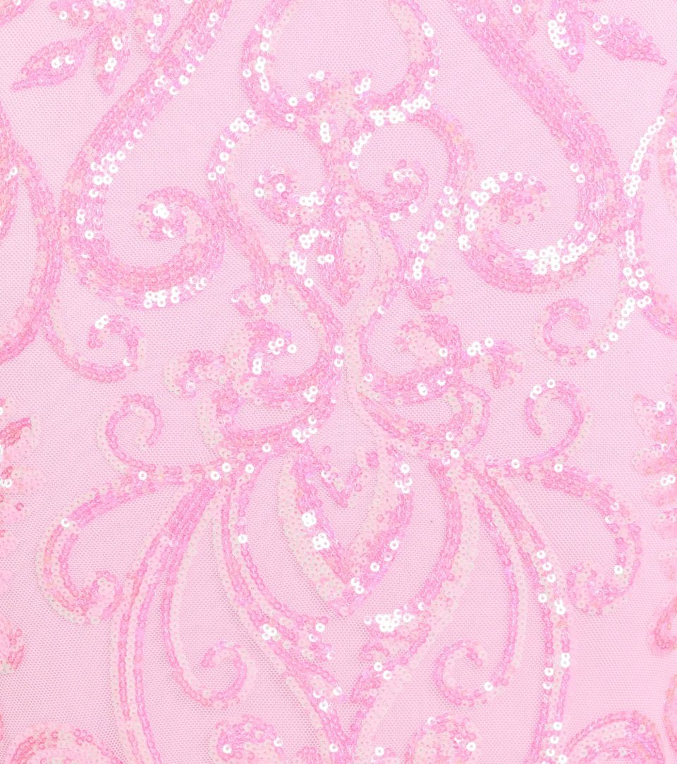 Yasmin Cutout Back Mermaid Sequin Formal Dress