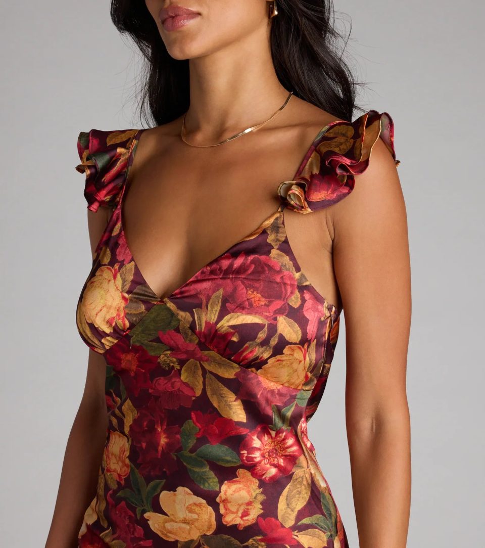 Love in Full Bloom Floral Maxi Dress