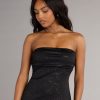Subtle Spark Glitter Bow Mini Dress