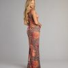 Wild Bloom Mesh Maxi Dress