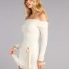 Wrapped in Charm Rib Knit Dress