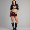 Fan Fave Florida State® Cropped Jersey Top