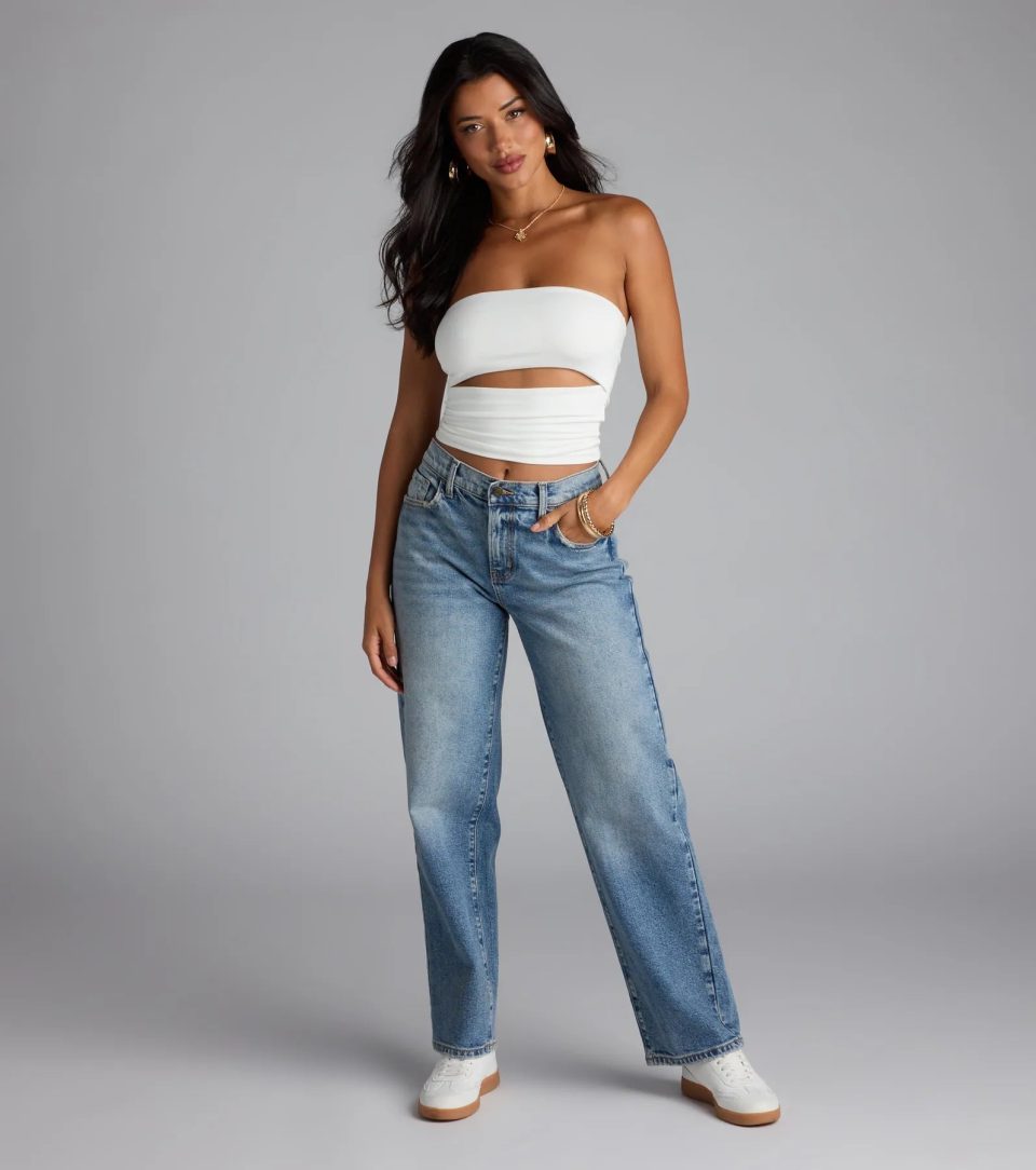 Ultra Trendy Cutout Tube Top
