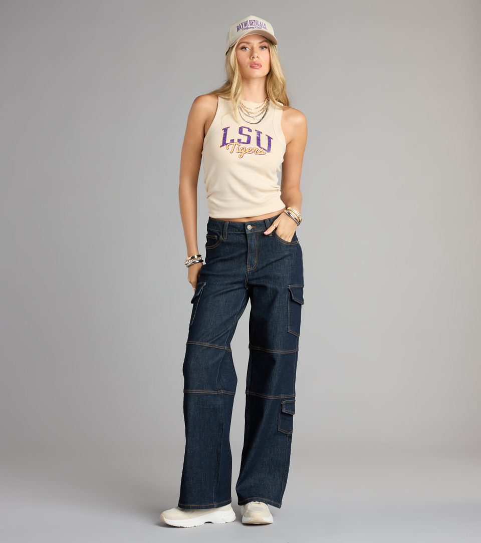 Bayou Babe LSU® Tigers® Ribbed Tank Top