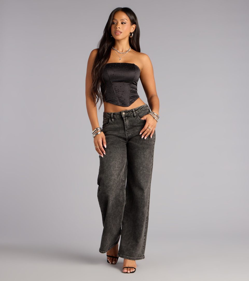 Lace Me in Luxe Corset Top