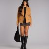 Street Classic Faux Wool Coat