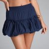 Too Cute Bubble Hem Mini Skirt