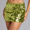 Shimmer Rush Sequin Mini Skort