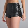 Good Girl Vibes Lace-Up Hot Shorts