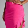 Ruffle Me Up Midi Skirt