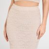Blissful View Crochet Knit Midi Skirt