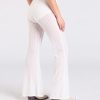 Bohemian Chic Sheer Lace Flare Pants