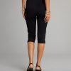 Forever On Trend High Rise Ponte Capri Pants