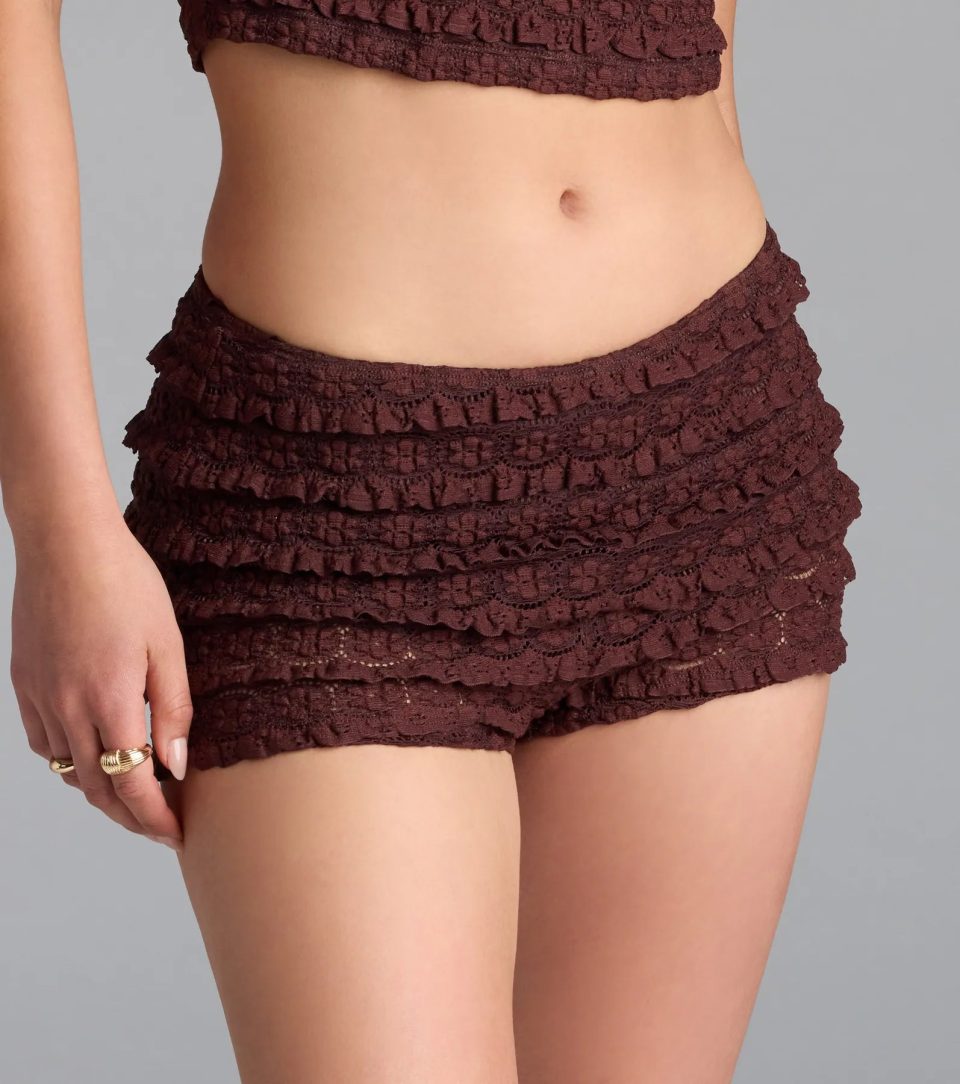 Good At Being Bad Lace Hot Shorts