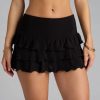 Sensational Match Ruffle Mini Skort