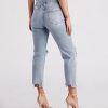 High-Rise Straight Cropped Jeans by Windsor Denim
