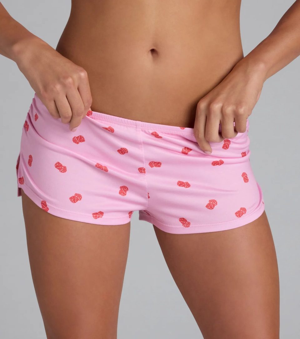 On A Roll Dice Pajama Shorts