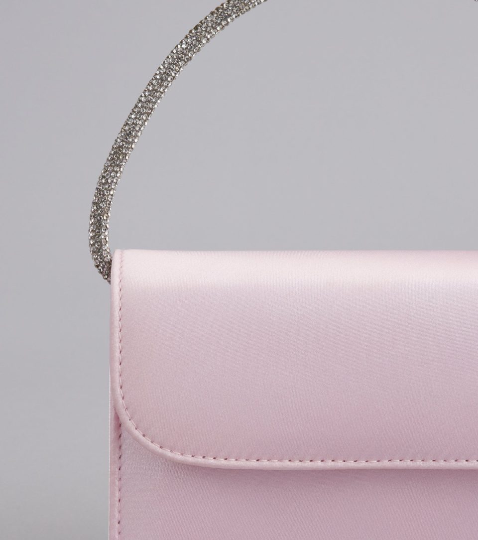 Stylish Endeavor Rhinestone Top Handle Handbag