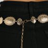 Western Showdown Etched Concho Belt