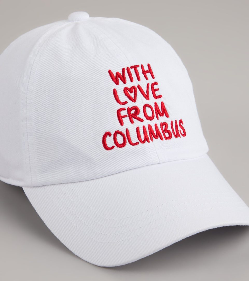 Love Letters And Game Days Columbus Baseball Cap
