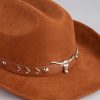 Rodeo Ready Longhorn Detail Cowboy Hat