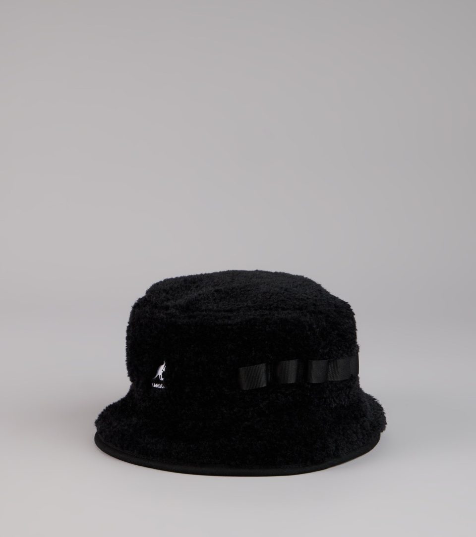 Kangol Faux Fur Shearling Bucket Hat