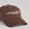 Espresso Martini Please Baseball Cap