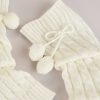 Cute and Cozy Pom Leg Warmers