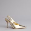 After Hours Patent Slingback Heels