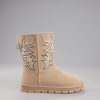 Western Chill Embroidered Suede Boots