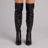 Sleek Confidence Over-The-Knee Boots