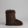 Cuffed Up Faux Fur Booties
