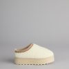 Cloud Club Faux Sherpa Platform Slippers