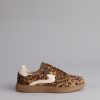 Wild Stride Suede Leopard Sneakers
